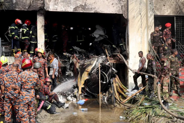 Accidente de avión de la Fuerza Aérea de Bangladesh en Daca Tragedia en una escuela histórica – julio de 2025