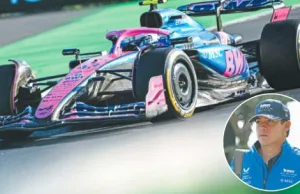 Colapinto se quejó por las altas temperaturas