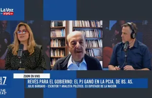 Julio Bárbaro y su análisis de las elecciones en Buenos Aires: “Kicillof derrotó al kirchnerismo”