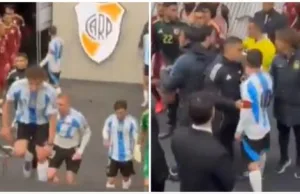 Lionel Messi, más que enojado: se cruzó con un rival venezolano y el video se hizo viral