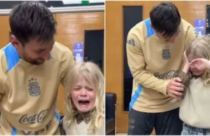 Lionel Messi protagonizó un conmovedor encuentro con el hijo de Flavio Mendoza y fue tendencia en redes