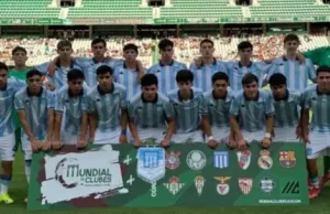 Racing venció a Real Madrid y se metió en la final del Mundial de Clubes Juvenil Sub-18