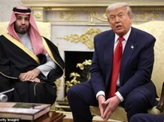 Momento extraordinario: Trump DEFIENDE al príncipe heredero saudita cuando le hacen una pregunta “vergonzosa” sobre el asesinato de un periodista