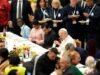 El Papa y un almuerzo con personas vulnerables