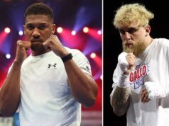 Política de pruebas de drogas entre Jake Paul y Anthony Joshua para la pelea de peso pesado