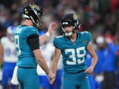 Cam Little de los Jags rompe récord de la NFL con gol de campo de 68 yardas