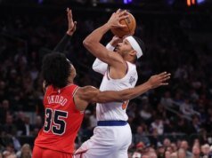 Los Knicks aprovechan el esfuerzo del equipo para enfrentarse a los Wizards en apuros