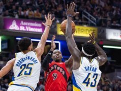 El ataque equilibrado de los Raptors es demasiado para los lamentables Pacers