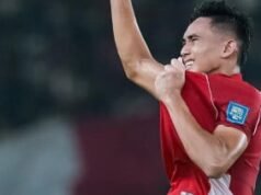 Composición de jugadores de la selección Indonesia Sub-17 vs Zambia en el primer partido del Grupo H del Mundial 2025