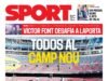 La portada de SPORT de hoy martes, 18 de noviembre de 2025