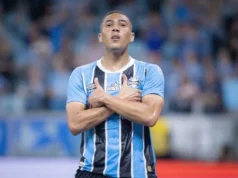 Solo, Kaio Jorge tiene más participación en goles en el Brasileirão que todos los delanteros centro del Grêmio