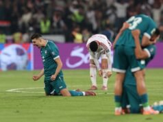 Irak anotó en el minuto 17 del tiempo de descuento para mantener vivas las esperanzas de clasificación para el Mundial