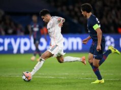 El Bayern de Múnich sorprendió al PSG con dos goles de Díaz en la Liga de Campeones