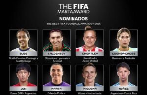 Kishi Núñez, la argentina nominada al Premio Marta de la FIFA por su golazo con la Selección