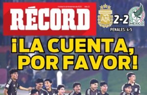 El titulo xenófobo de un prestigioso diario de México tras la victoria ante Argentina en el Mundial sub-17