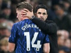 Mikel Arteta envía una advertencia a Viktor Gyokeres después de las luchas de la estrella del Arsenal de £ 64 millones