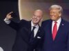 Gianni Infantino acusado de violar las reglas de la FIFA tras entregar el premio de la paz a Donald Trump