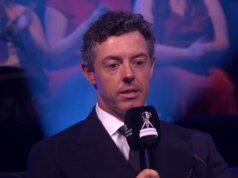 Rory McIlroy lucha converse las lágrimas durante BBC SPOTY después de una pregunta sobre su hija