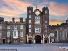 Andrew ahorró millones pagando el alquiler del apartamento de sus hijas en St James’s Royal residence