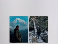 Su Alteza está tomando el ‘camino tambaleante’ … Divertida tarjeta navideña del Duque y la Duquesa de Edimburgo que muestra una imagen undetectable del príncipe navegando por un puente desvencijado en su viaje a Japón