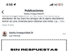 La delincuencia se multiplica y en Los Hornos exigen respuestas