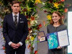 La hija de Machado aceptó en nombre de su madre el Nobel de la Paz