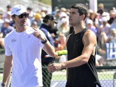 No. 1 Carlos Alcaraz, coach Juan Carlos Ferrero split