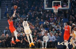 Thunder derrota a Warriors sin Stephen Curry para lograr 13ª victoria consecutiva