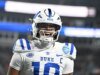 Informe: Duke QB Darian Mensah regresará en 2026