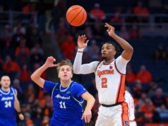 El doble-doble de William Kyle III impulsa a Syracuse a superar a Mercyhurst