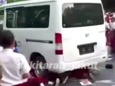 Cronología de los hechos donde el coche que transportaba MBG atropelló a 19 estudiantes en SDN Kalibaru 01