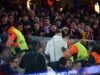 El Barça evitó otra invasión de una afición del Eintracht incívica e irrespetuosa