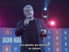 "¿Acabas de decir que Laporta es Hitler?"