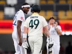 Ben Stokes salta en defensa de Jofra Archer después del acalorado intercambio de Ashes con Steve Smith