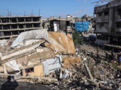 Tragedia en Gaza cuando la tormenta invernal convierte el refugio de una familia en escombros