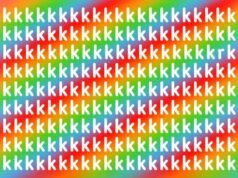 Acertijo visual: encontrá la letra diferente en la sopa de “k”