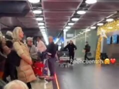 Maxi López volvió a Suiza y enterneció las redes con el reencuentro con su hija