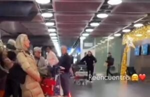 Maxi López volvió a Suiza y enterneció las redes con el reencuentro con su hija