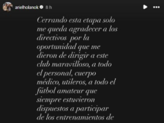 Ariel Holan rompió el silencio tras su salida de Rosario Central: "Definimos que lo mejor era llegar hasta acá"