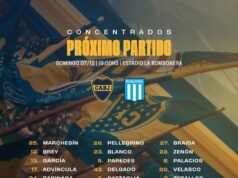 Boca, listo para recibir a Competing: los convocados de Claudio Úbeda para las semifinales del Torneo Clausura