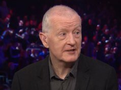 Steve Davis dice “eso está mal” después de un momento “preocupante” en The Masters en la BBC