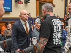 Ex policía que fue golpeado el 6 de enero se desata contra un escéptico electoral en una caótica audiencia en el Congreso