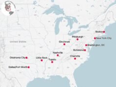 Las 12 ciudades que sufrirán daños “catastróficos” por la paralizante tormenta invernal