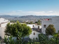 Una madre británica de tres hijos, de 33 años, es asesinada en España cuando la policía encuentra un cuchillo de cocina en el lugar y arresta a un hombre