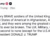 Trump da marcha atrás en sus afirmaciones de que las tropas británicas eludieron la primera línea de Afganistán después de provocar la furia de los veteranos y Starmer: llama a los soldados “insuperables”