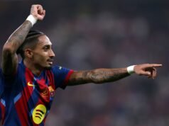 Barcelona confirma la lesión de Raphinha – revelada la fecha de regreso