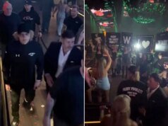 Paddy Pimblett muestra dos ojos morados mientras la estrella de UFC festeja después de la derrota