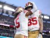 49 ers TE George Kittle se ha desgarrado el tendón de Aquiles, confirma el equipo