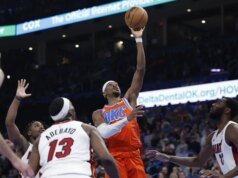 Shai Gilgeous-Alexander se calienta, Thunder envía a Miami