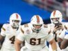 El destacado OT de Miami, Francis Mauigoa, ingresa al draft de la NFL